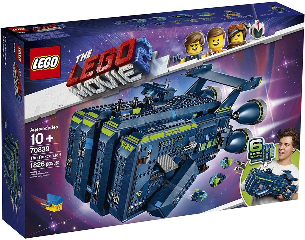 LEGO 70839 LEGO THE MOVIE 2 The Rexcelsior Building Kit - TOYBOX Toy Shop