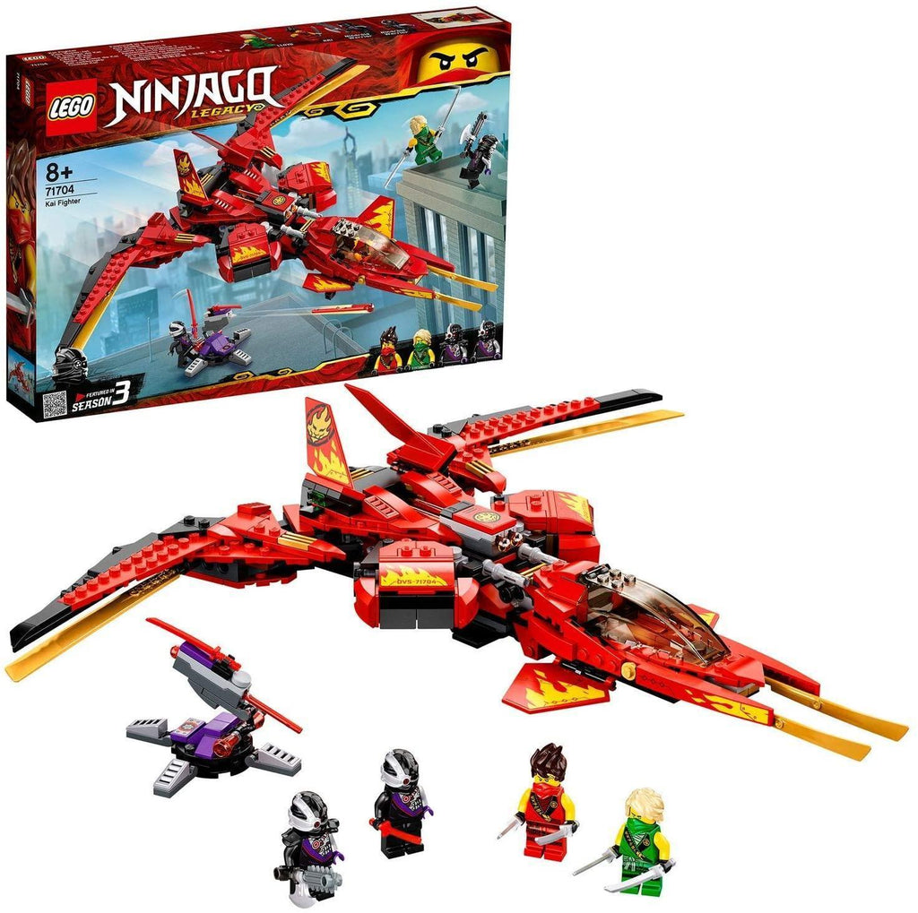 LEGO NINJAGO 71704 Kai Fighter Building Set - TOYBOX Toy Shop