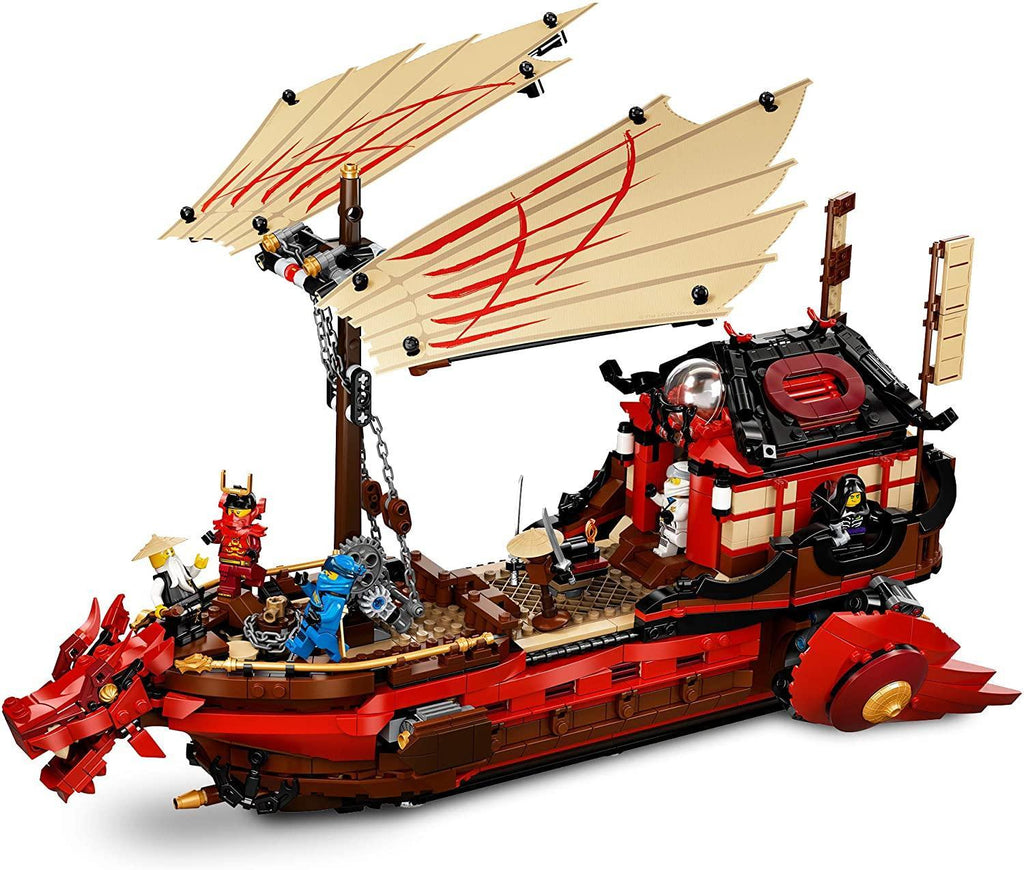 LEGO NINJAGO 71705 Legacy Destiny's Bounty Battle Ship Playset - TOYBOX Toy Shop