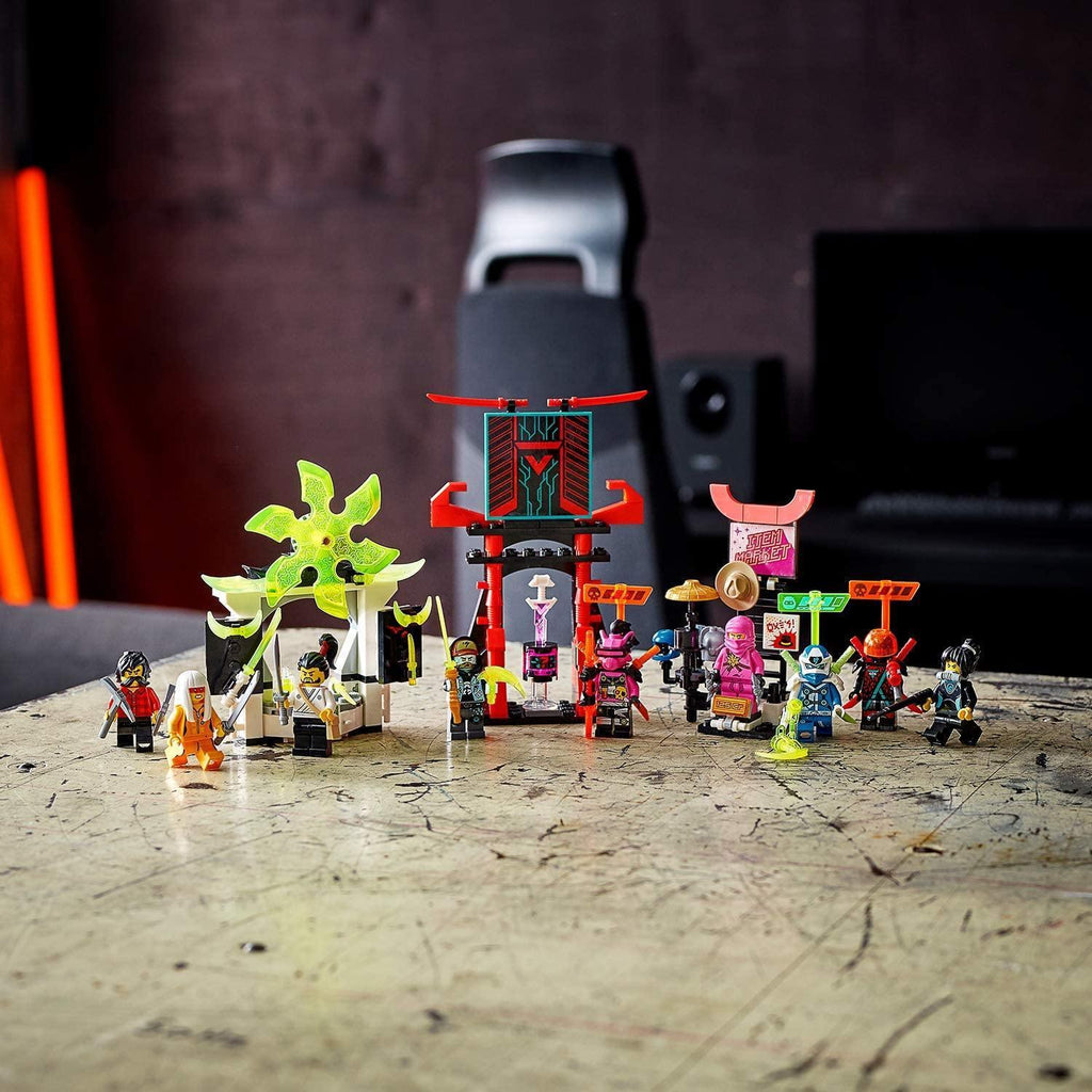 LEGO NINJAGO 71708 Gamer's Market 9 Minifigures Set - TOYBOX Toy Shop