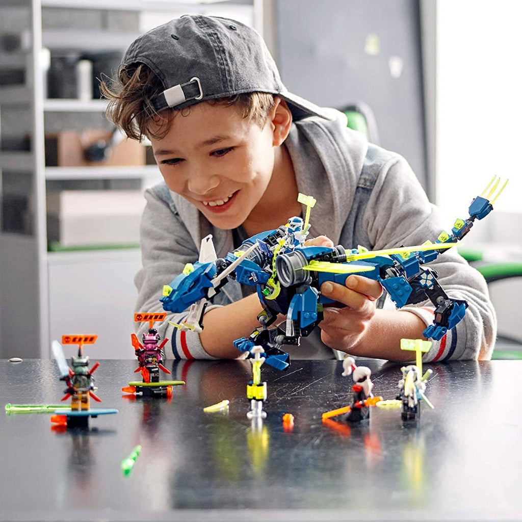 LEGO NINJAGO 71711 Jay's Cyber Dragon - TOYBOX Toy Shop