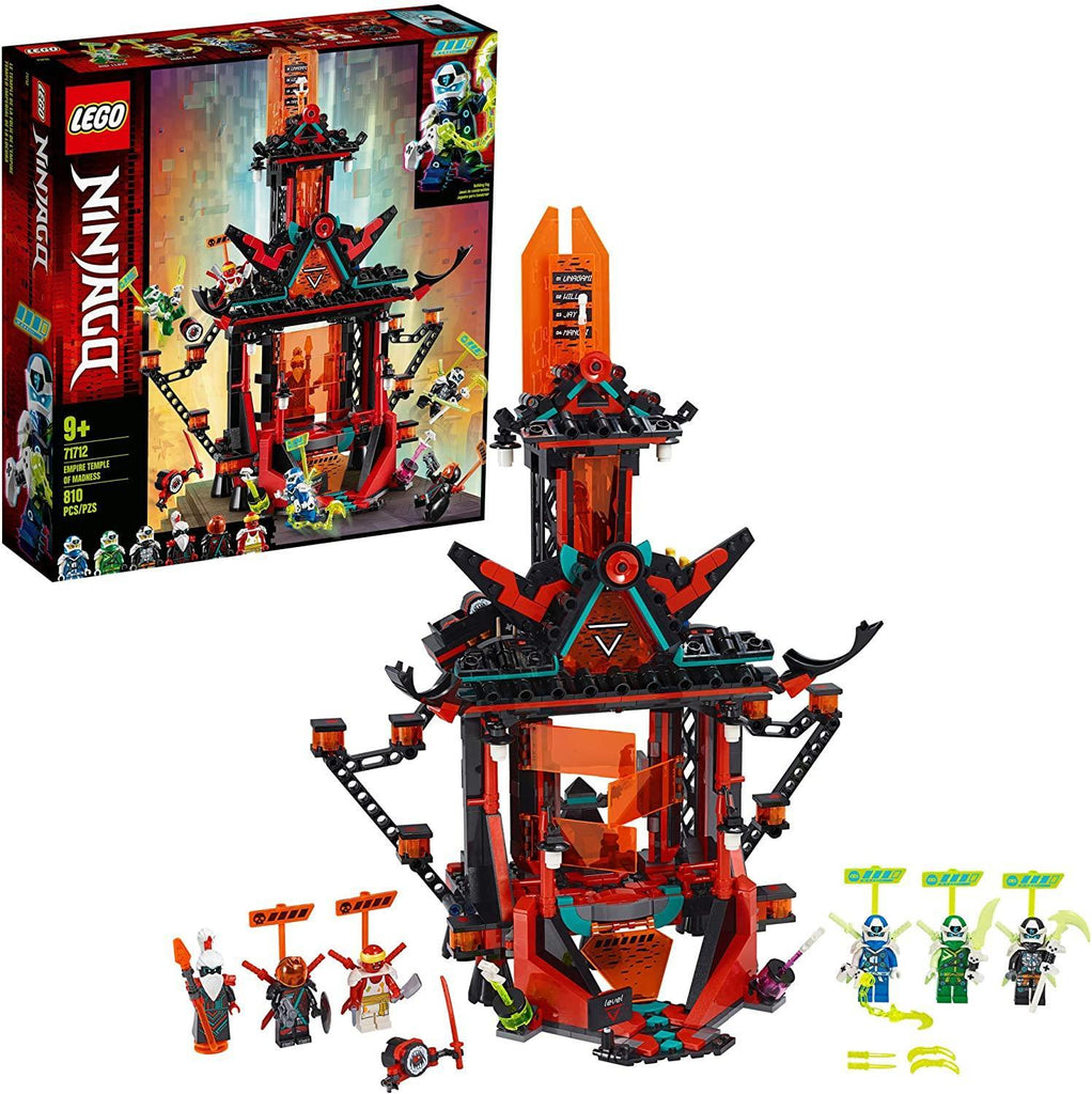 LEGO 71712 NINJAGO Empire Temple of Madness Building Kit - TOYBOX