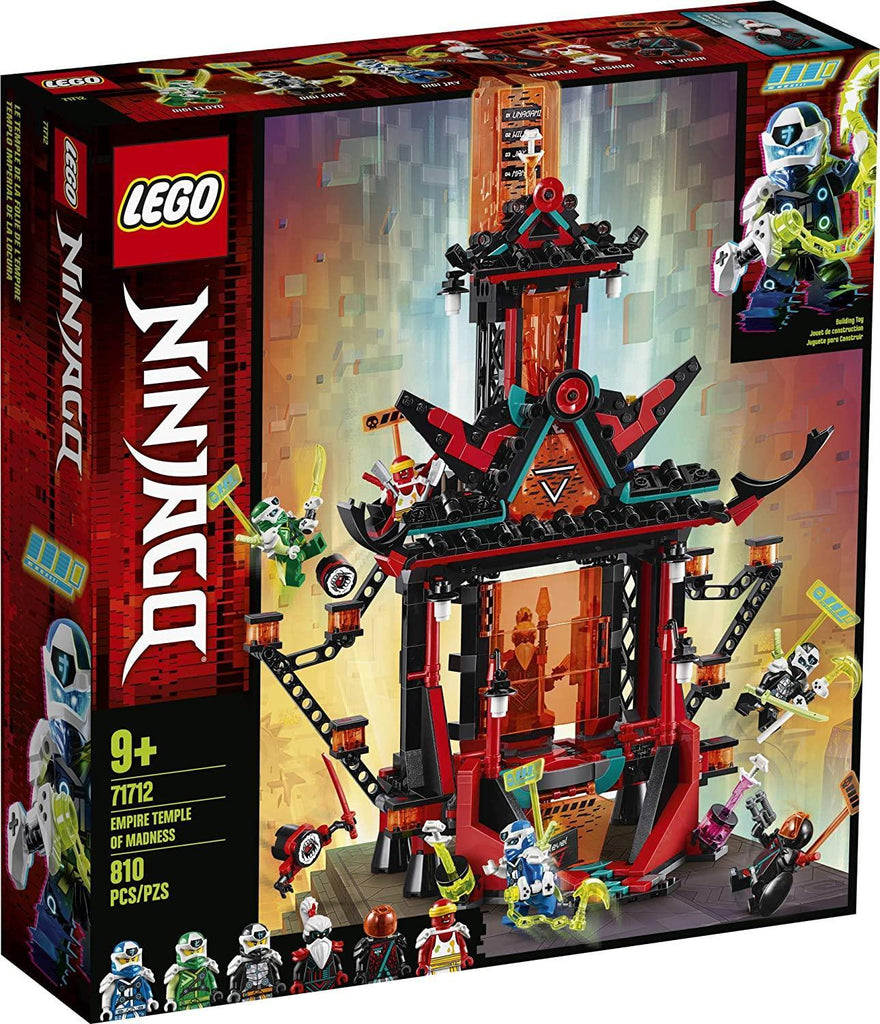 LEGO 71712 NINJAGO Empire Temple of Madness Building Kit - TOYBOX