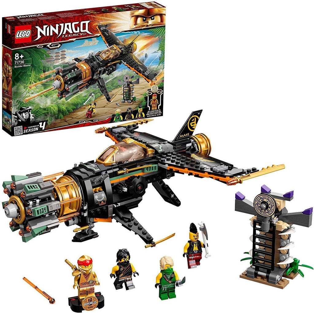 Lego 71736 Ninjago Boulder Blaster Aeroplane - TOYBOX Toy Shop