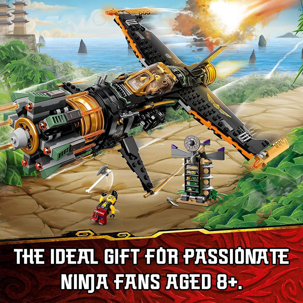 Lego 71736 Ninjago Boulder Blaster Aeroplane - TOYBOX Toy Shop