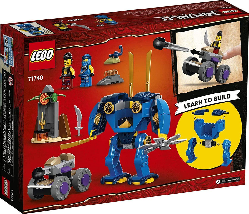 LEGO NINJAGO 71740 Legacy Jay’s Electro-Mech Toy - TOYBOX Toy Shop