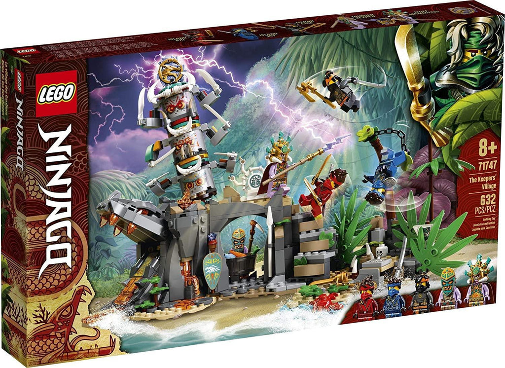 LEGO NINJAGO 71747 The Keepers’ Village Building Set - TOYBOX Toy Shop