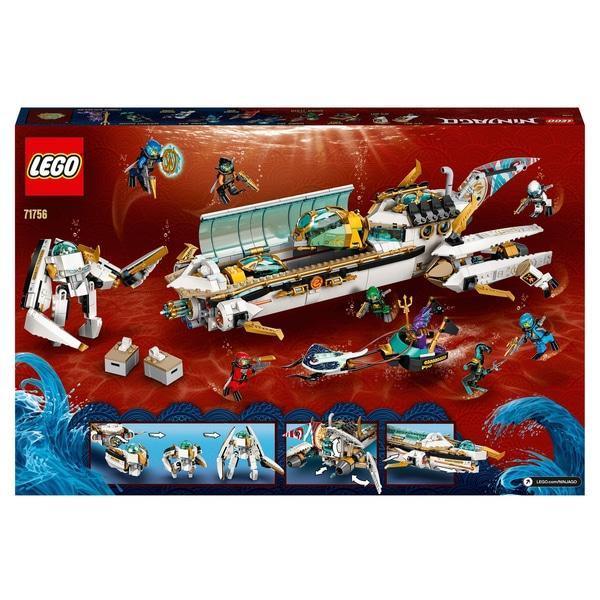 LEGO 71756 Hydro Bounty Submarine Toy Building Set - TOYBOX