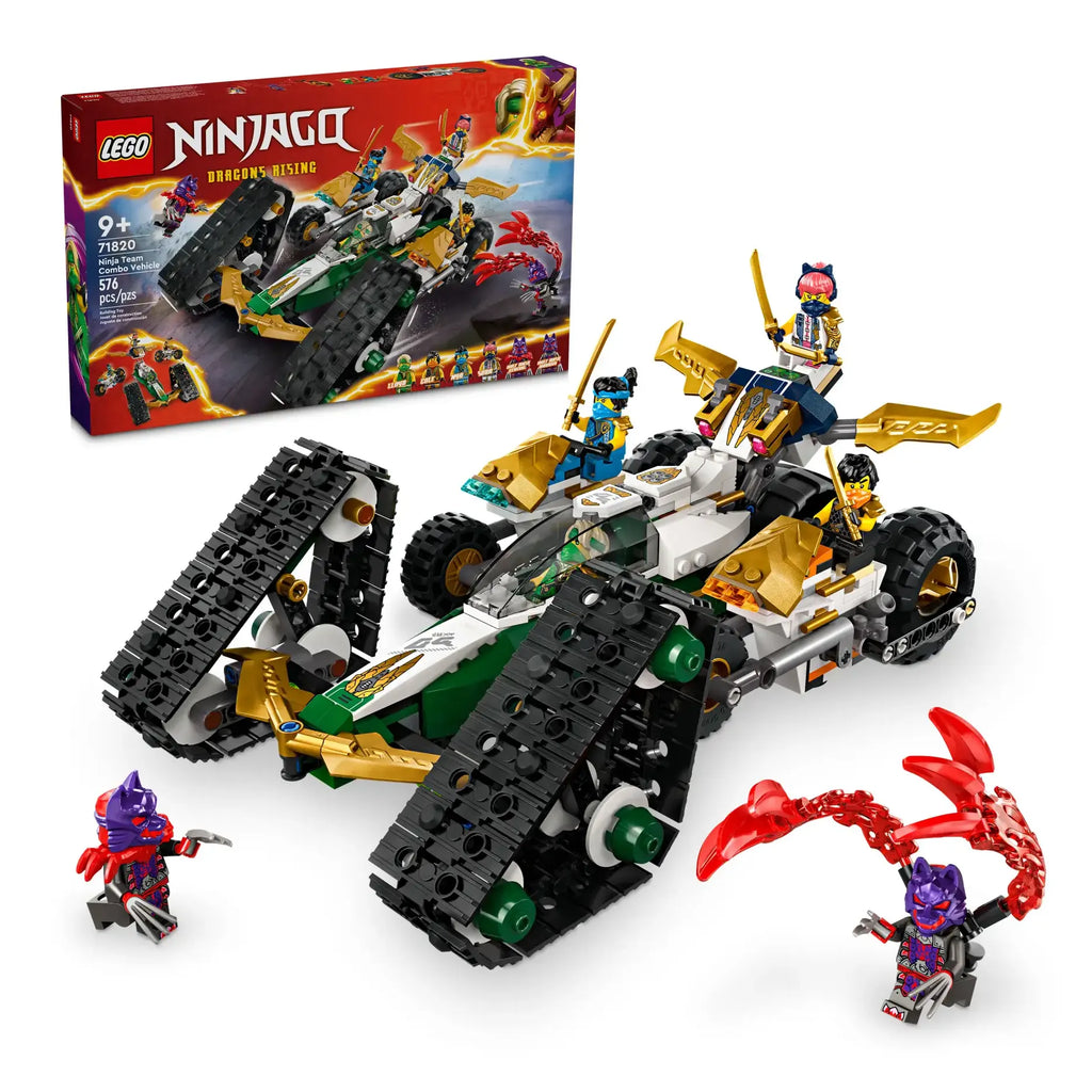 LEGO 71820 NINJAGO Ninja Team Combo Vehicle - TOYBOX Toy Shop