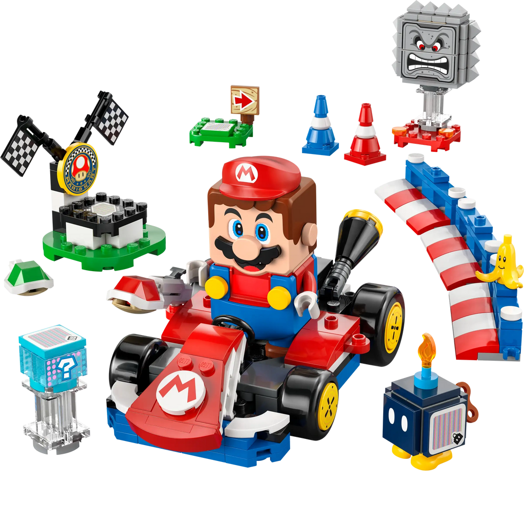 LEGO 72043 Mario Kart - Interactive LEGO Mario & Standard Kart