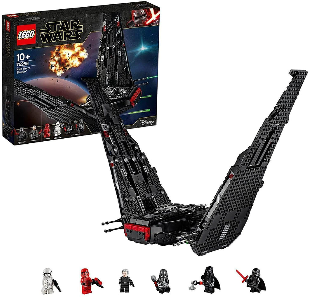 LEGO STAR WARS 75256 Star Wars Kylo Ren’s Shuttle Starship - TOYBOX Toy Shop