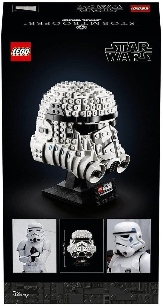 LEGO STAR WARS 75276 Star Wars Stormtrooper Helmet Display Building Set - TOYBOX Toy Shop