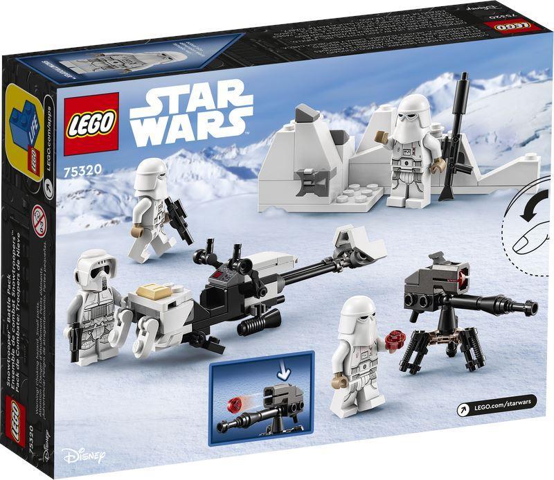 LEGO STAR WARS 75320 Star Wars Snowtrooper Battle Pack - TOYBOX Toy Shop