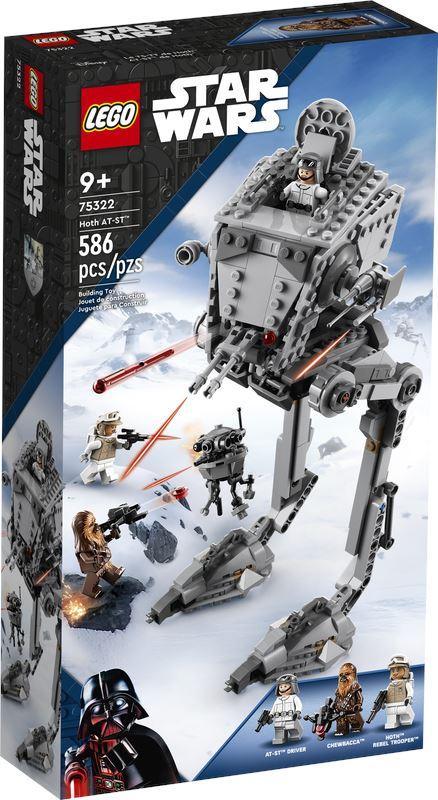 LEGO STAR WARS 75322 Star Wars Hoth AT-ST Building Kit - TOYBOX Toy Shop