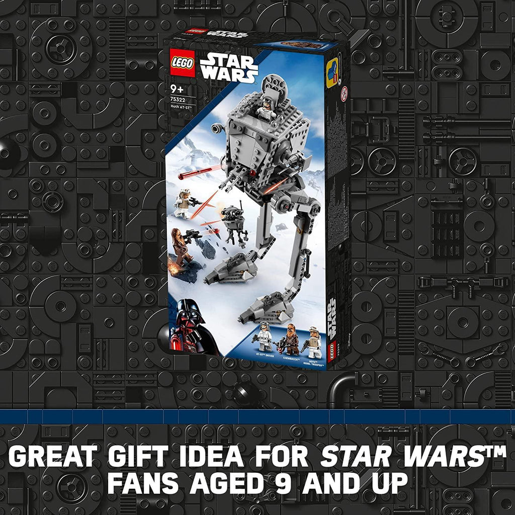 LEGO STAR WARS 75322 Star Wars Hoth AT-ST Building Kit - TOYBOX Toy Shop