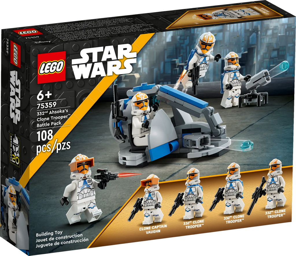 LEGO 75359 STAR WARS 332nd Ahsoka's Clone Trooper™ Battle Pack - TOYBOX Toy Shop