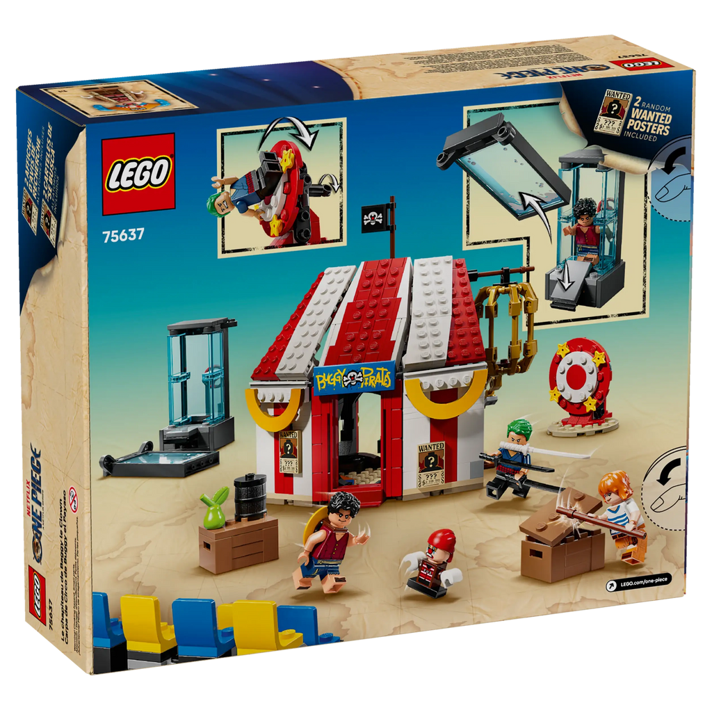 LEGO ONE PIECE 75637 Buggy The Clown's Circus Tent