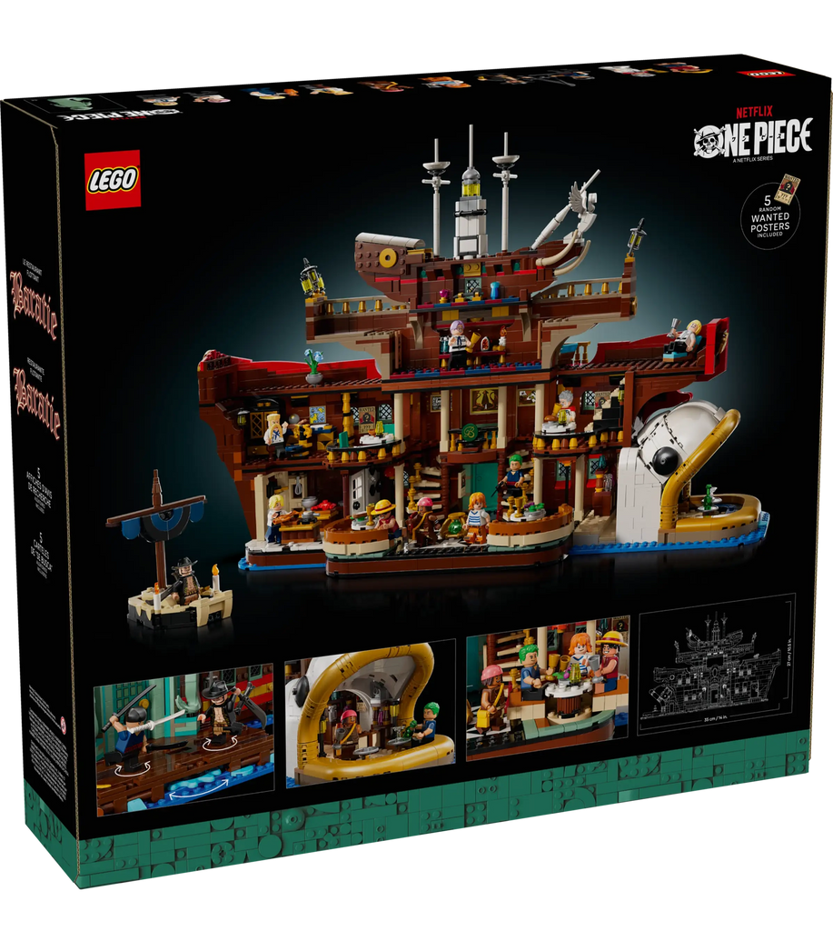 LEGO ONE PIECE 75640 The Baratie Floating Restaurant For Adults