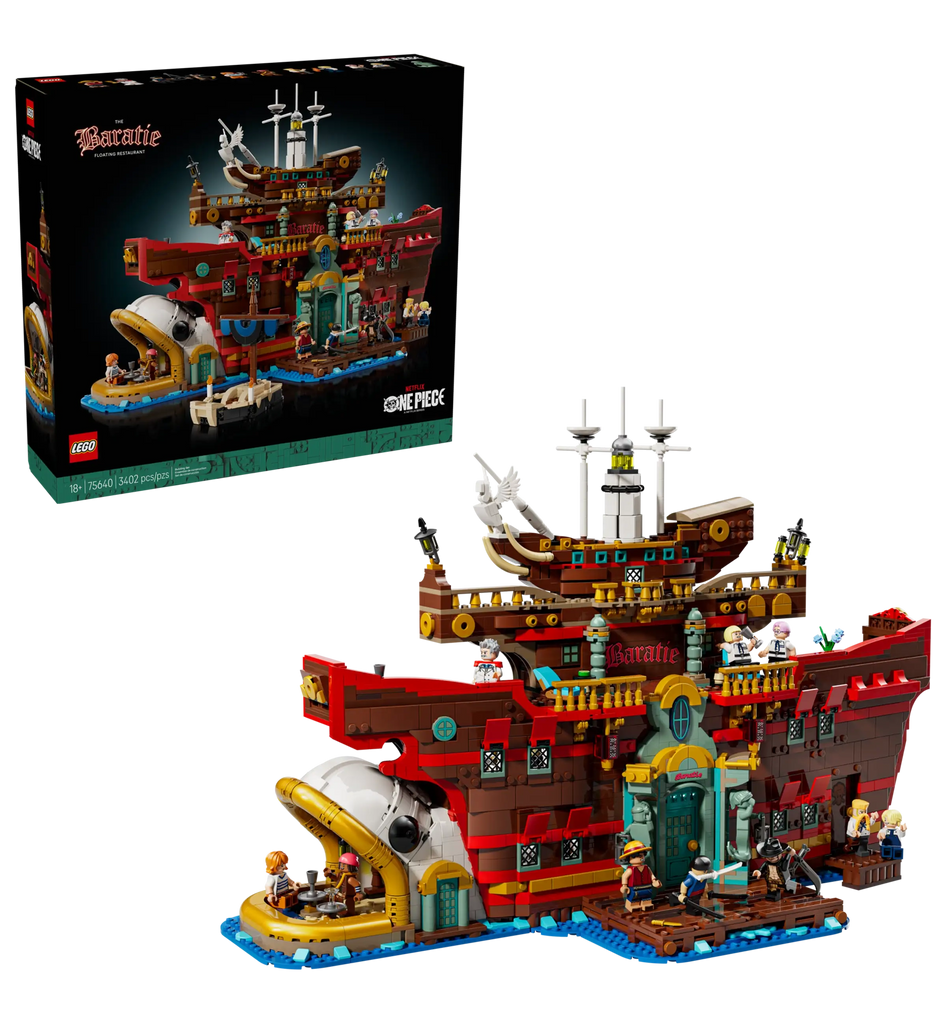 LEGO ONE PIECE 75640 The Baratie Floating Restaurant For Adults