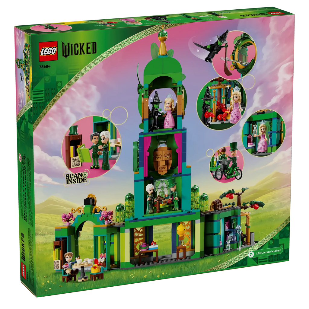 LEGO 75684 Wicked Movie Welcome to Emerald City - TOYBOX Toy Shop