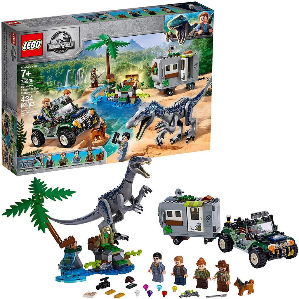 LEGO 75935 Jurassic World Baryonyx Face Off: The Treasure Hunt - TOYBOX