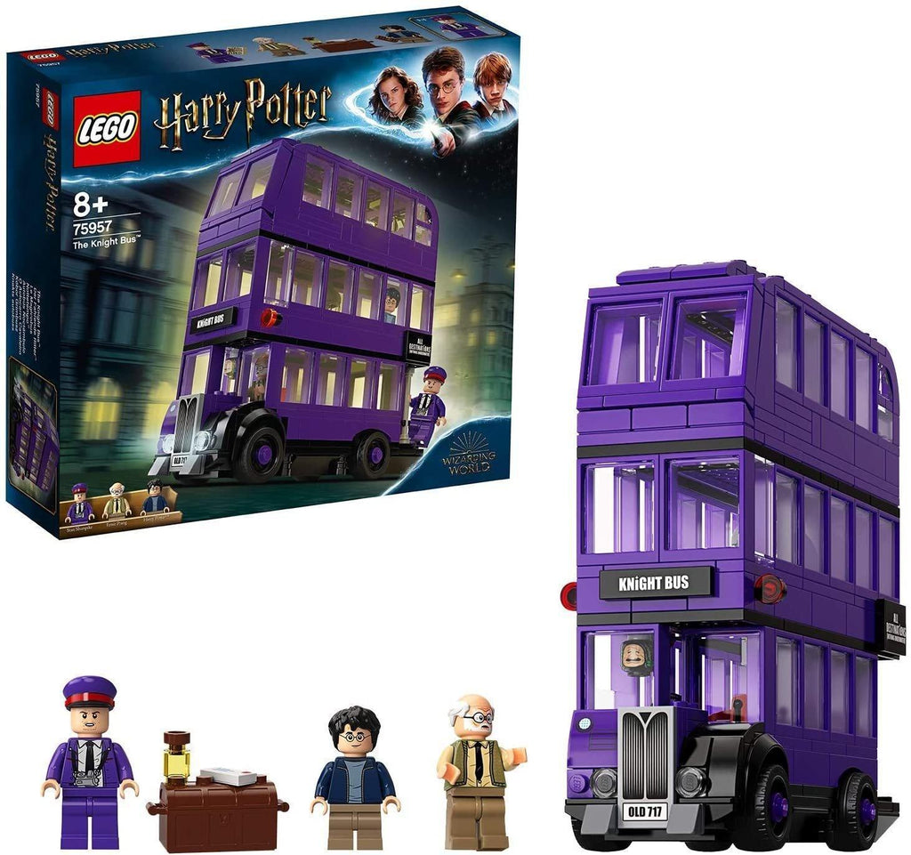LEGO 75957 Harry Potter Knight Bus Toy, Triple-decker Collectible Set with Minifigures - TOYBOX Toy Shop