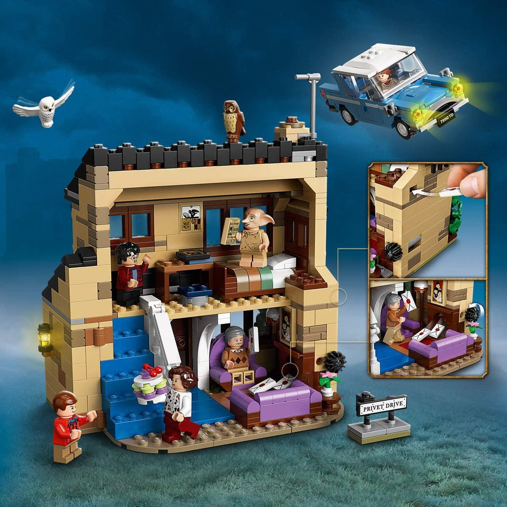 LEGO HARRY POTTER 75968 4 Privet Drive House Set - TOYBOX Toy Shop