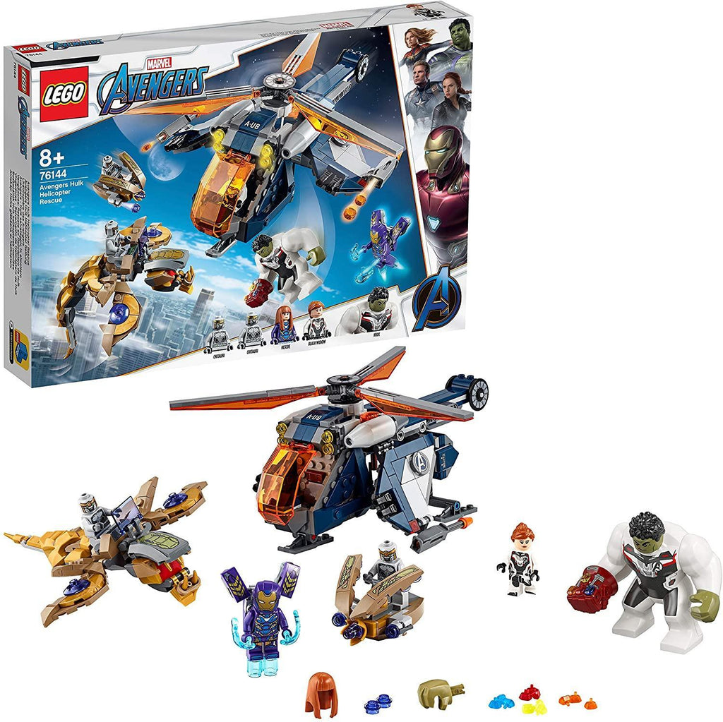 LEGO MARVEL 76144 Super Heroes Marvel Avengers Endgame Hulk Helicopter Rescue - TOYBOX Toy Shop