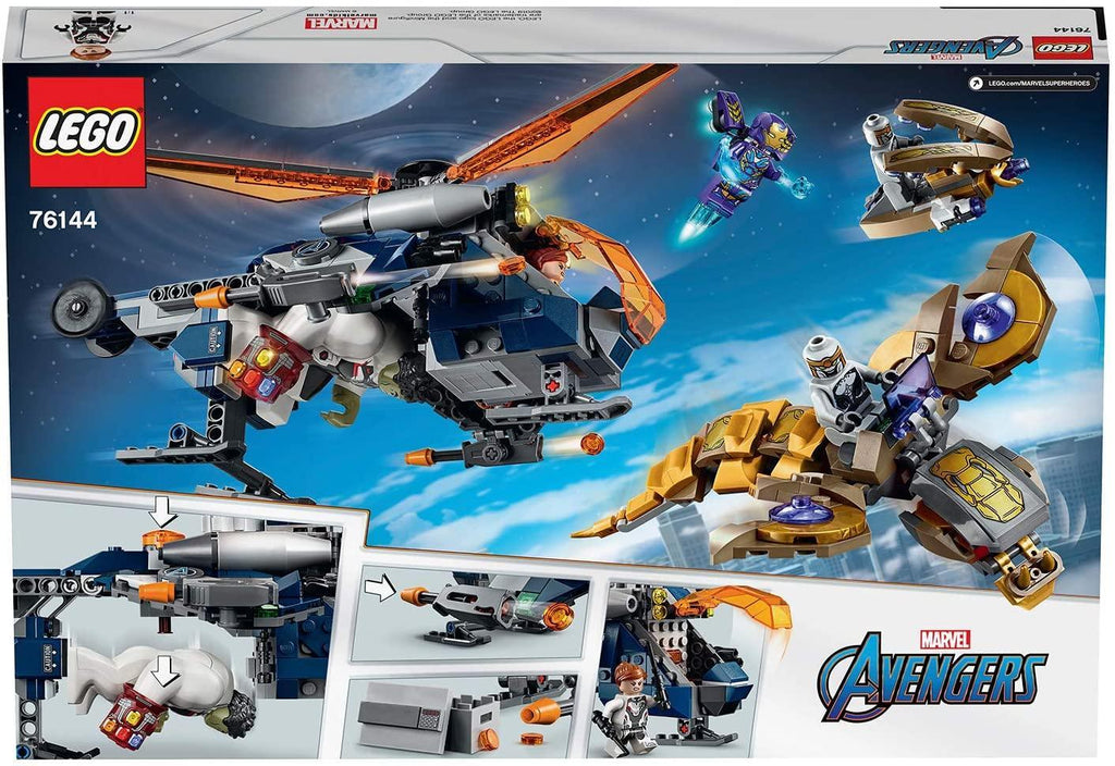 LEGO MARVEL 76144 Super Heroes Marvel Avengers Endgame Hulk Helicopter Rescue - TOYBOX Toy Shop