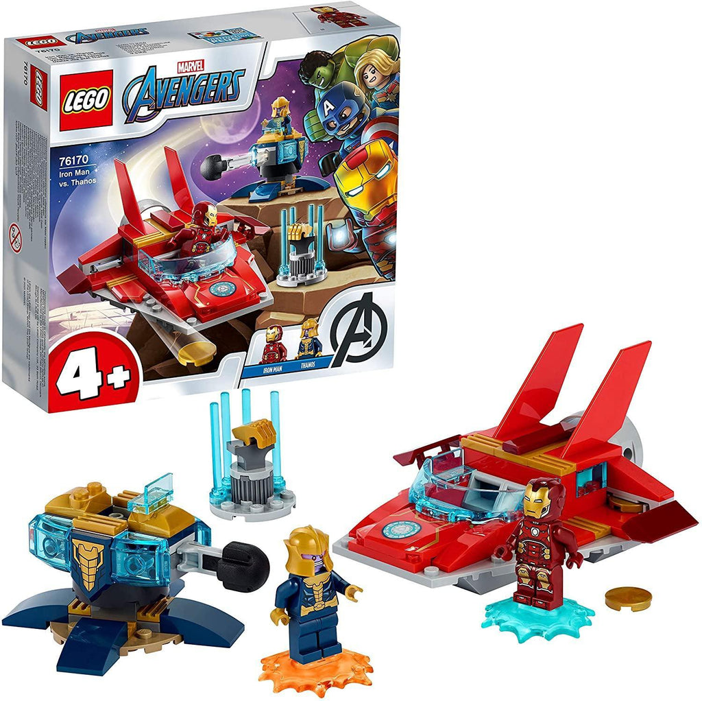 LEGO MARVEL 76170 Marvel Avengers Iron Man vs. Thanos - TOYBOX Toy Shop