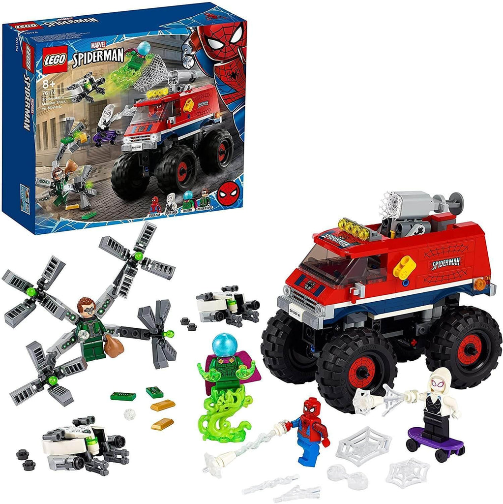 LEGO MARVEL 76174 Super Heroes Marvel Spider-Man's Monster Truck vs. Mysterio - TOYBOX Toy Shop