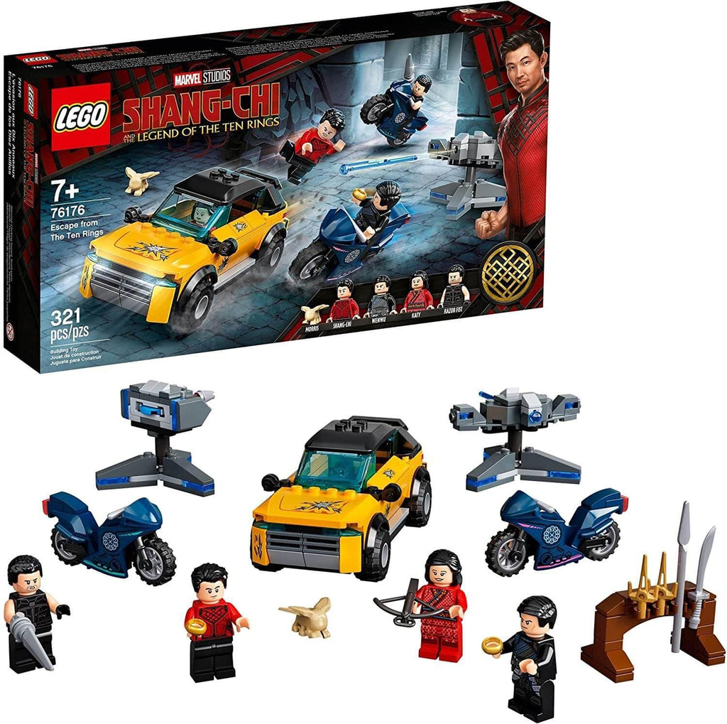 LEGO MARVEL 76176 Marvel Shang-Chi Escape from The Ten Rings Building Kit - TOYBOX Toy Shop