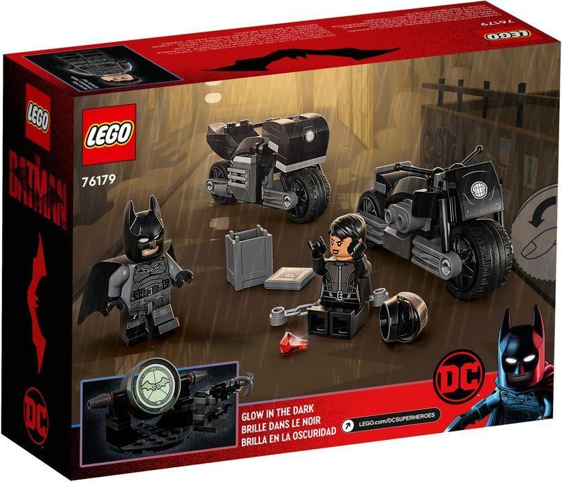 LEGO BATMAN 76179 Batman & Selina Kyle Motorcycle Pursuit - TOYBOX Toy Shop