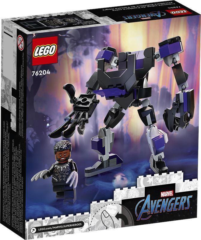 LEGO MARVEL 76204 Marvel Black Panther Mech Armour Figure Set – TOYBOX