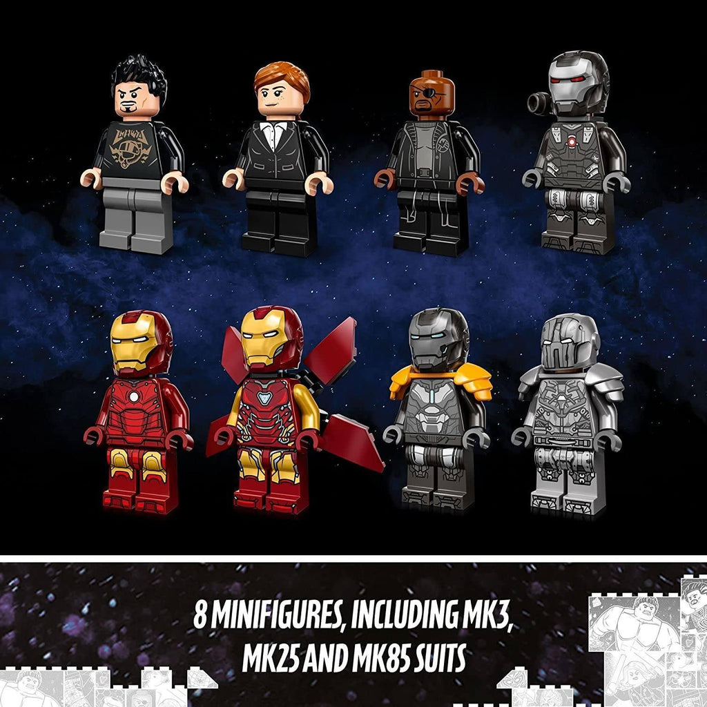 LEGO 76216 MARVEL The Infinity Saga Iron Man Armory - TOYBOX Toy Shop