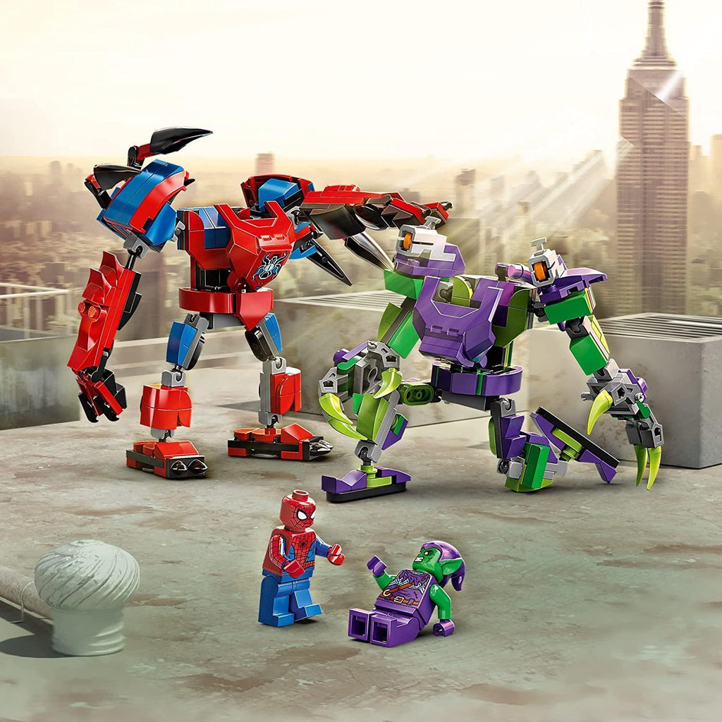 LEGO SPIDER-MAN 76219 Spider-Man & Green Goblin Mech Battle - TOYBOX Toy Shop