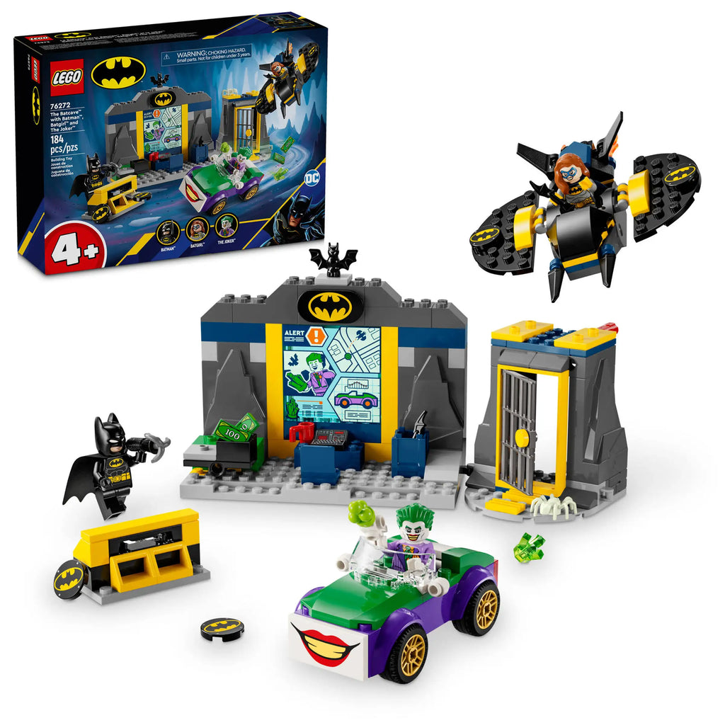 LEGO 76272 DC The Batcave™ with Batman™, Batgirl™ and The Joker™ - TOYBOX Toy Shop