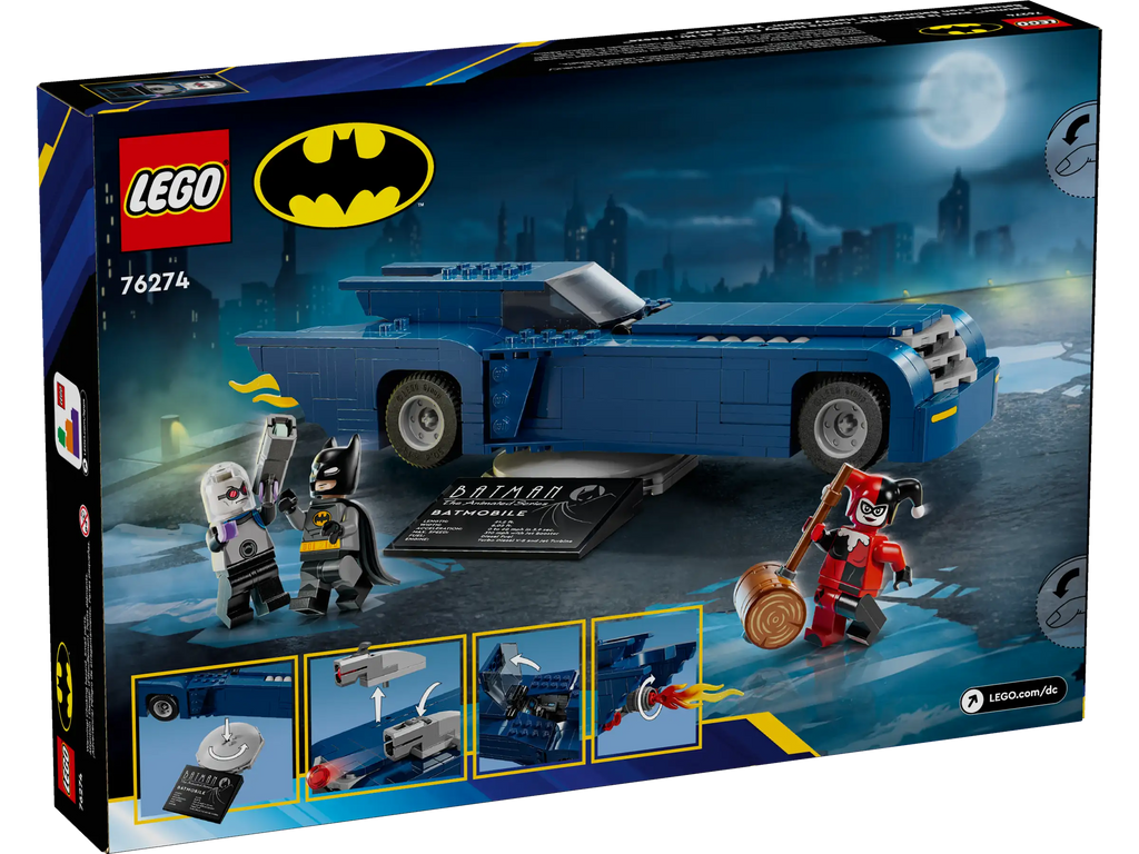 LEGO 76274 DC Batman the Batmobile vs Harley Quinn and Mr Freeze - TOYBOX Toy Shop