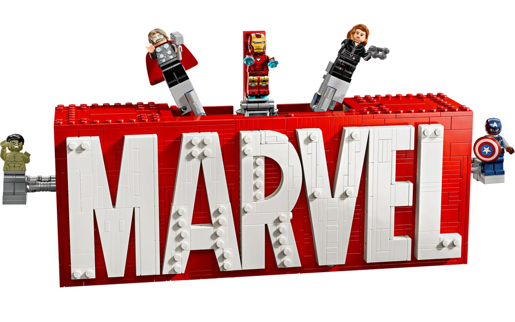 LEGO 76313 Marvel Logo & Minifigures