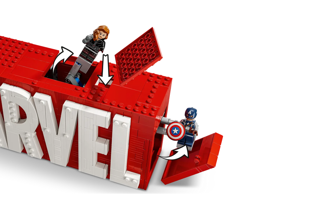 LEGO 76313 Marvel Logo & Minifigures