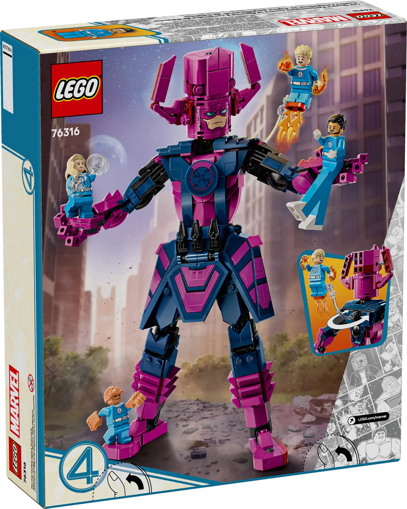 LEGO 76316 Marvel Fantastic Four Vs. Galactus Construction Figure
