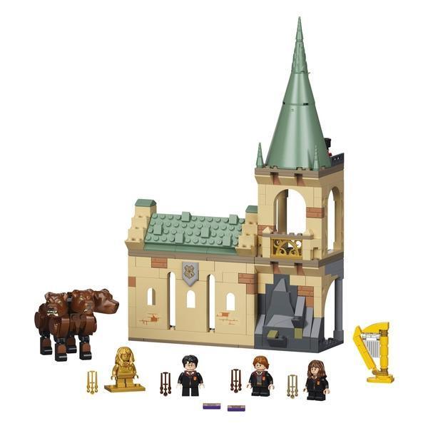 LEGO 76387 Harry Potter Hogwarts Fluffy Encounter Castle Toy - TOYBOX