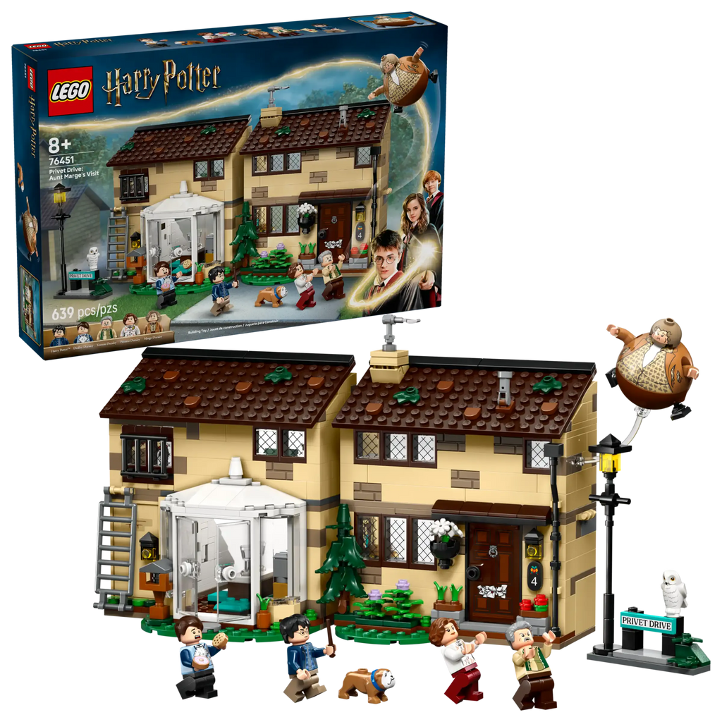 LEGO 76451 HARRY POTTER Privet Drive: Aunt Marge's Visit