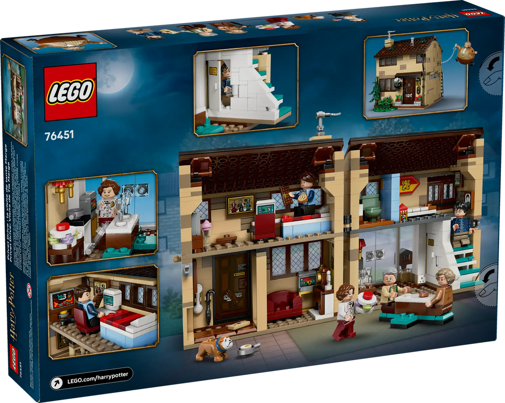 LEGO 76451 HARRY POTTER Privet Drive: Aunt Marge's Visit