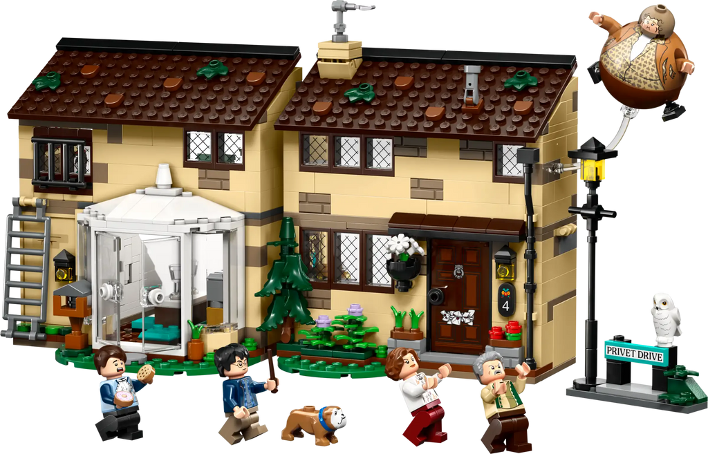 LEGO 76451 HARRY POTTER Privet Drive: Aunt Marge's Visit