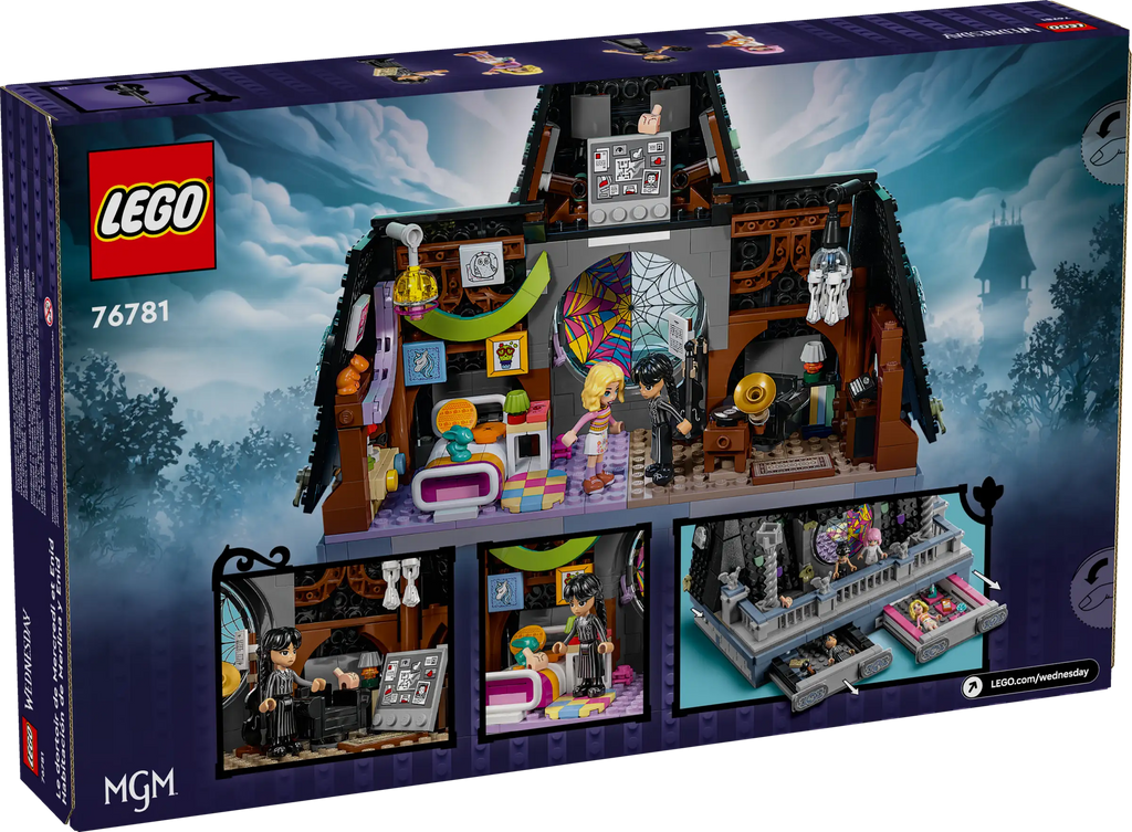 LEGO 76781 WEDNESDAY & Enid's Dorm Room - TOYBOX Toy Shop