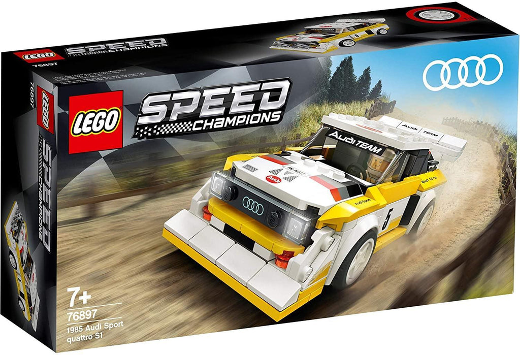 LEGO SPEED CHAMPIONS 76897 Audi Sport Quattro S1 Racer Building Set - TOYBOX Toy Shop