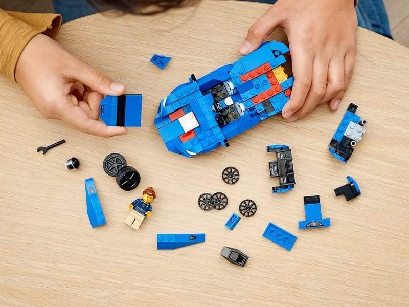 LEGO SPEED CHAMPIONS 76902 McLaren Elva Racing Car Toy - TOYBOX Toy Shop