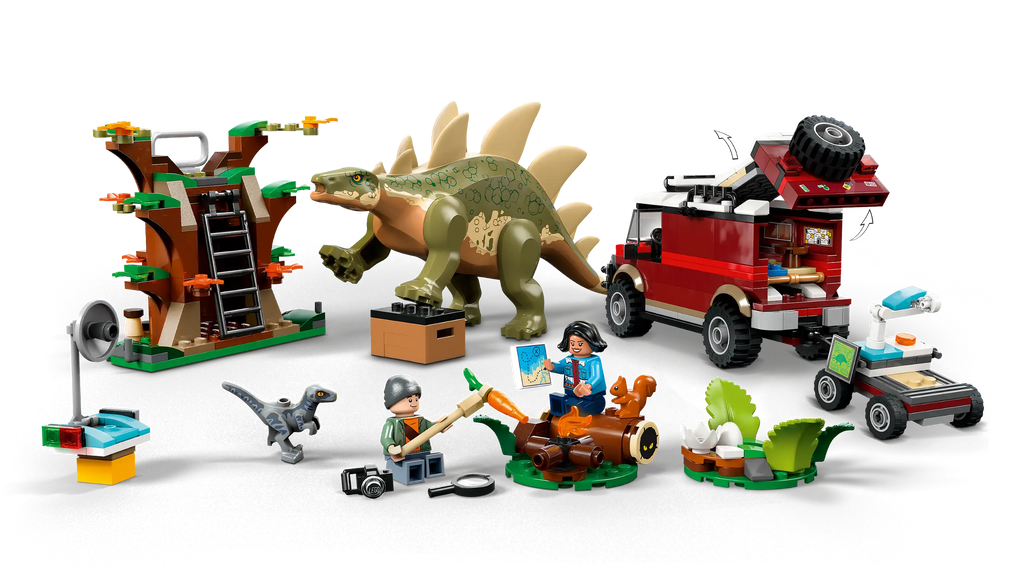 LEGO 76965 JURASSIC WORLD Dinosaur Missions: Stegosaurus Discovery - TOYBOX Toy Shop