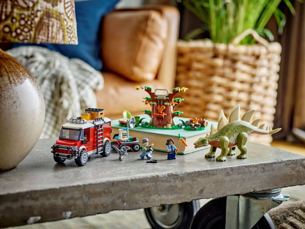 LEGO 76965 JURASSIC WORLD Dinosaur Missions: Stegosaurus Discovery - TOYBOX Toy Shop